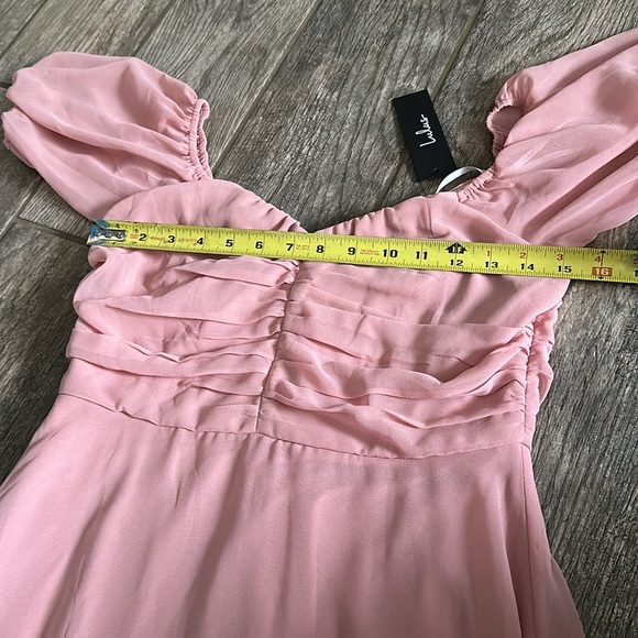 Lulus Off-the-Shoulder Puff Sleeve Maxi Dress - Picture 6 of 11